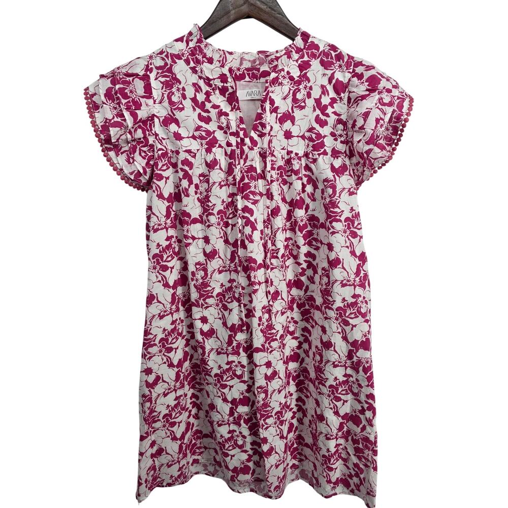 Avara Floral Pink Dress Size Small